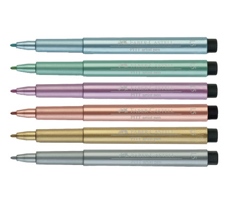 Маркер металик Аrtist pen 1,5 мм Faber-Castell
