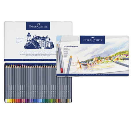 Акварелни моливи Goldfaber Faber-Castell