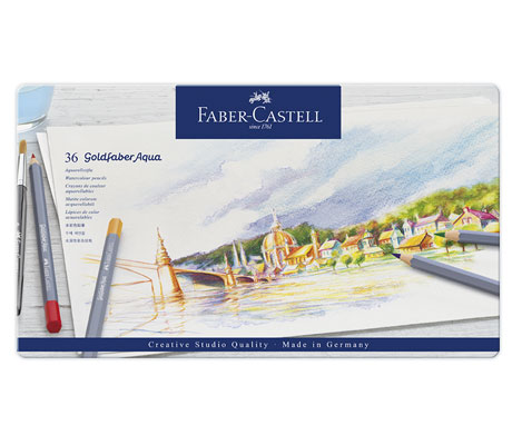 Акварелни моливи Goldfaber Faber-Castell