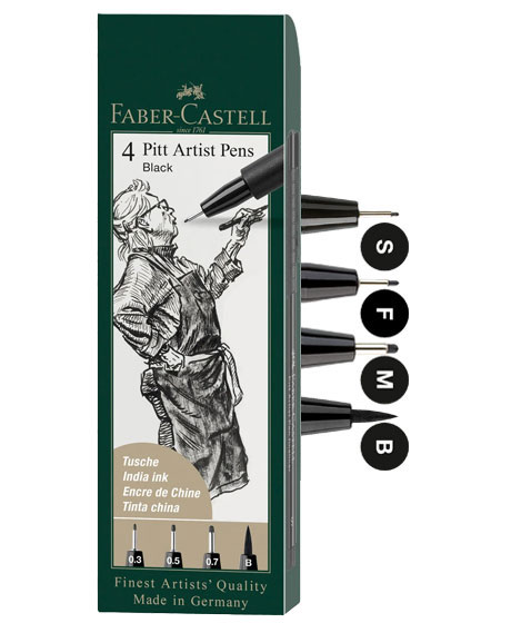 Тънкописци PITT Artist Pen Faber-Castell