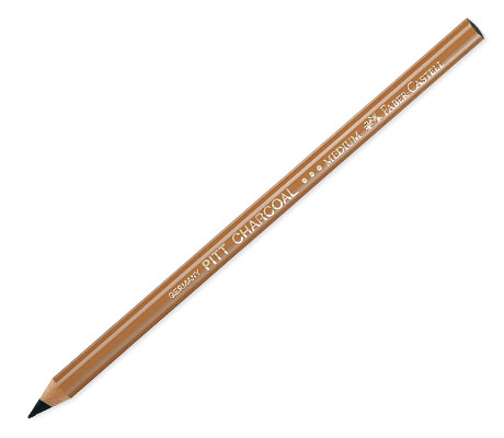 Въглен в молив пресован Faber-Castell PITT Monochrome