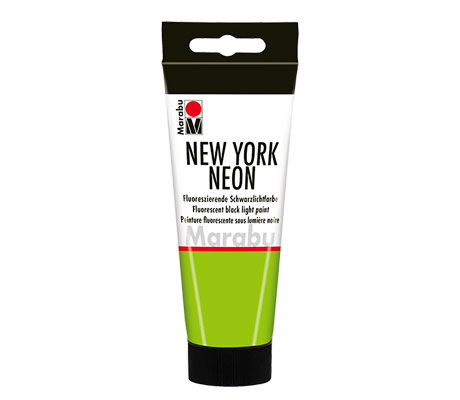 Флуоресцентна боя за декорация New York Neon Marabu