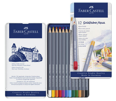 Акварелни моливи Goldfaber Faber-Castell