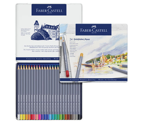 Акварелни моливи Goldfaber Faber-Castell