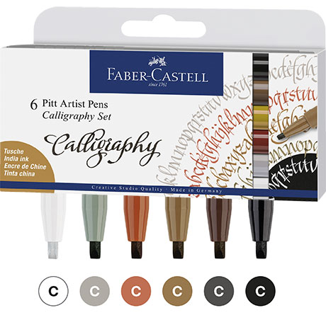 Калиграфски маркери Artist Pen комплекти Faber Castell