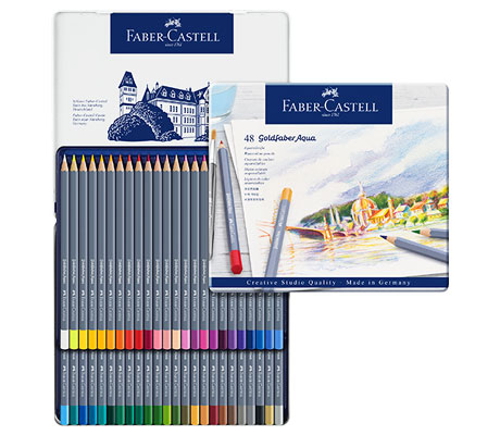 Акварелни моливи Goldfaber Faber-Castell