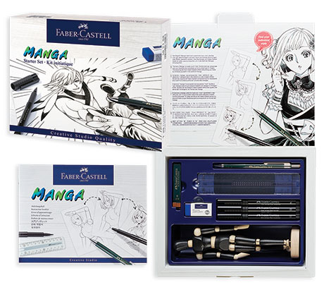 Комплекти Manga&Comic Faber Castell PITT Artist Pen Маркери и тънкописци