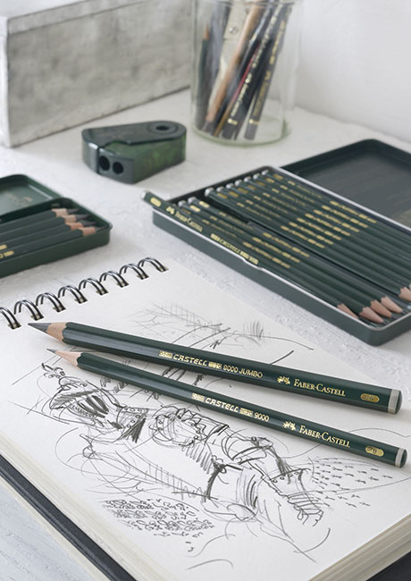 Молив графитен Castell 9000 Faber Castell