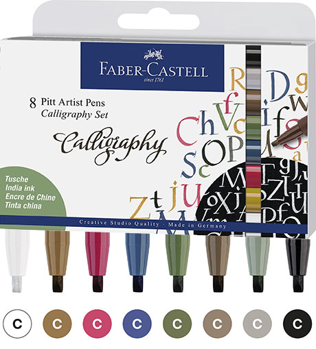 Калиграфски маркери Artist Pen комплекти Faber Castell