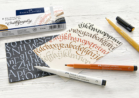 Калиграфски маркери Artist Pen комплекти Faber Castell