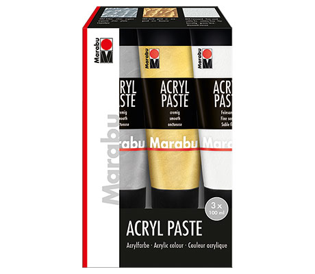 Структурни и моделиращи акрилни пасти Marabu Acryl Structure & Modelling Paste