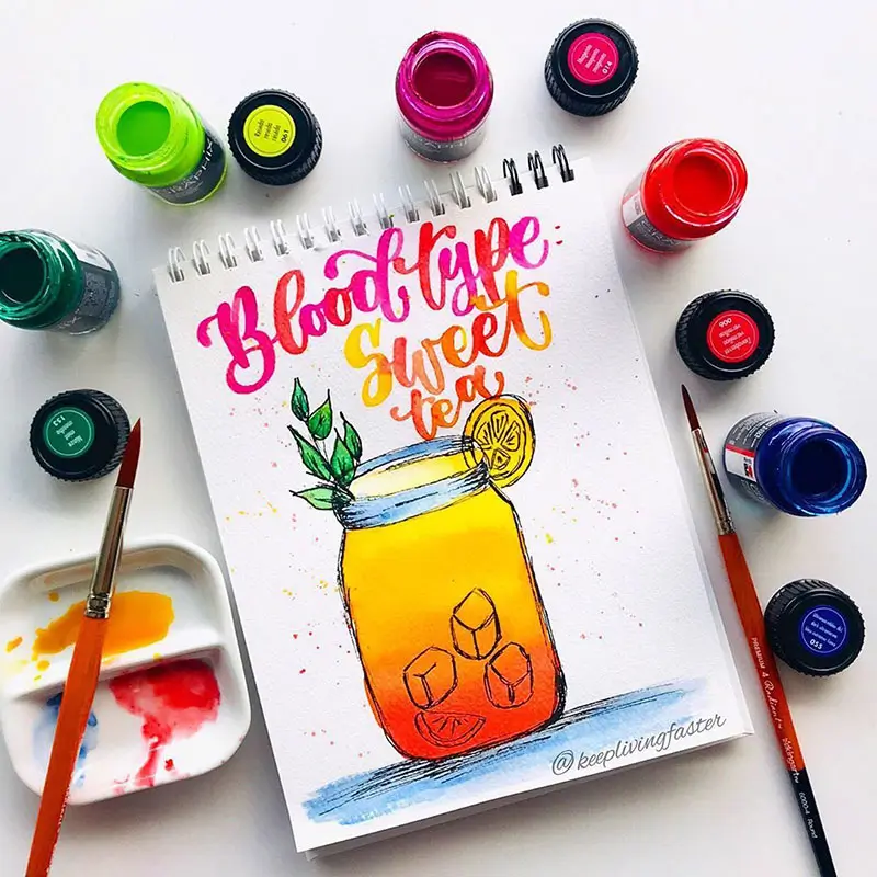 Туш акварелен Aqua Ink Graphix Marabu