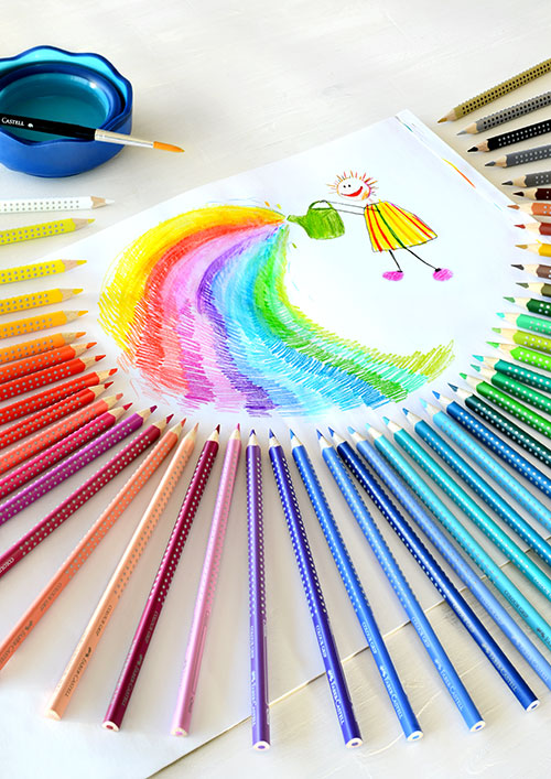 Акварелни моливи Color Grip Faber-Castell
