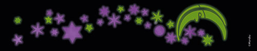 Флуоресцентна светеща в тъмното боя Glow in the dark комплекти Marabu