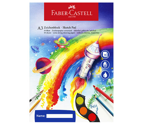Блок за рисуване А3 Faber-Castell