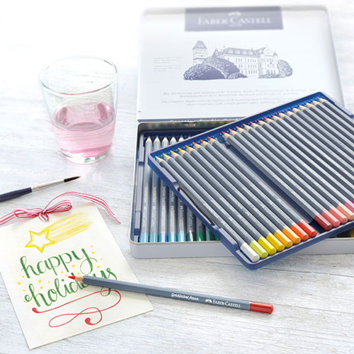 Акварелни моливи Goldfaber Faber-Castell