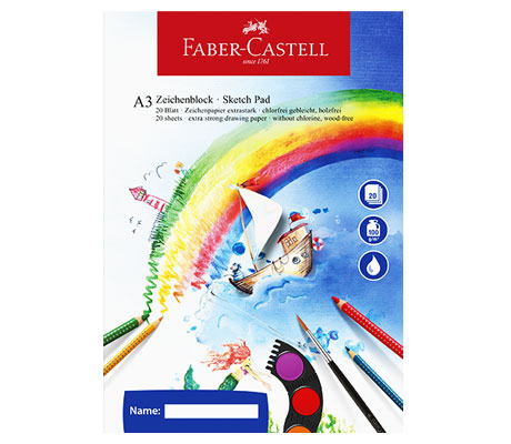 Блок за рисуване А3 Faber-Castell
