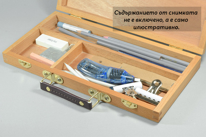 Кутия дървена 30/15/4 см 