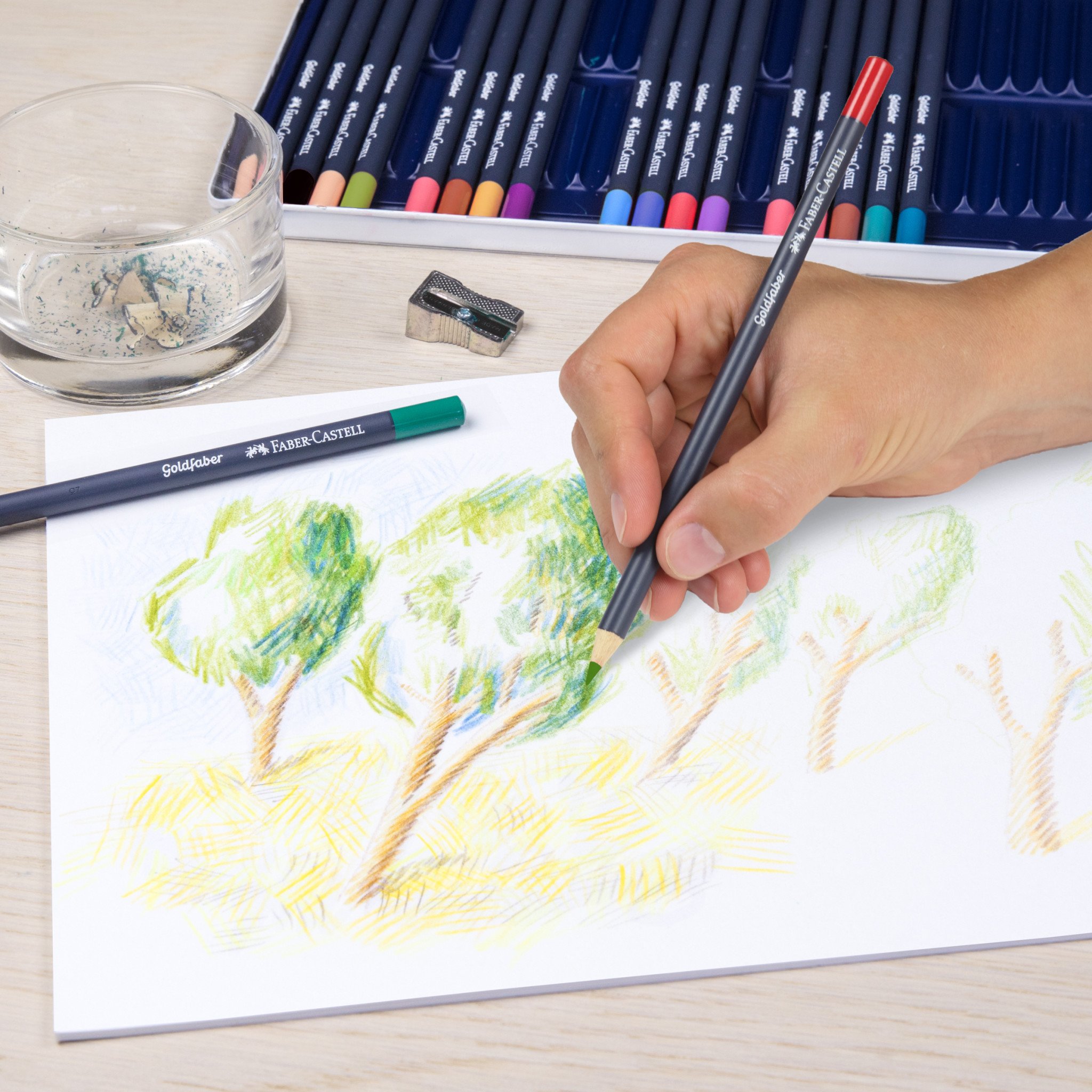 Моливи цветни Goldfaber Faber-Castell