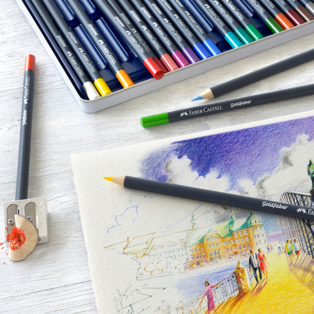 Моливи цветни Goldfaber Faber-Castell