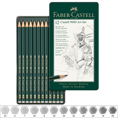 Молив графитен Castell 9000, Castell 9000 JUMBO, Комплекти 