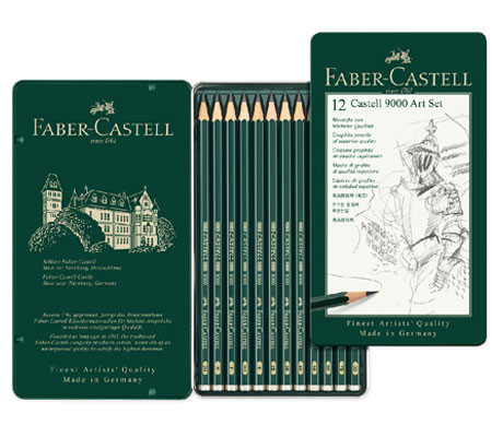 Молив графитен Castell 9000, Castell 9000 JUMBO, Комплекти 