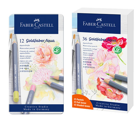 Акварелни моливи Goldfaber Faber-Castell