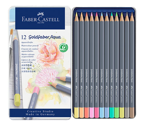 Акварелни моливи Goldfaber Faber-Castell