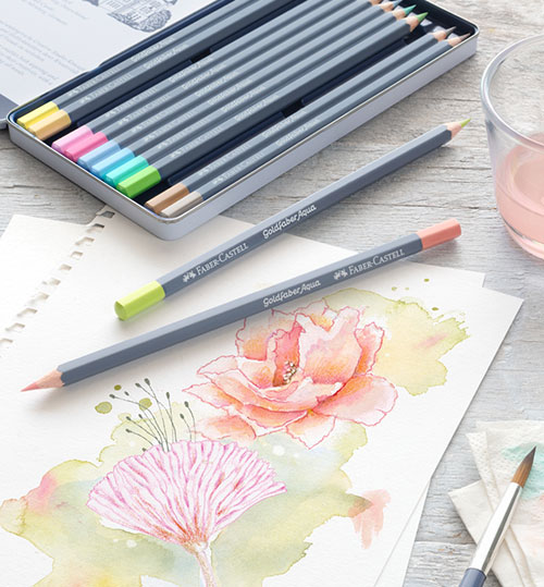 Акварелни моливи Goldfaber Faber-Castell