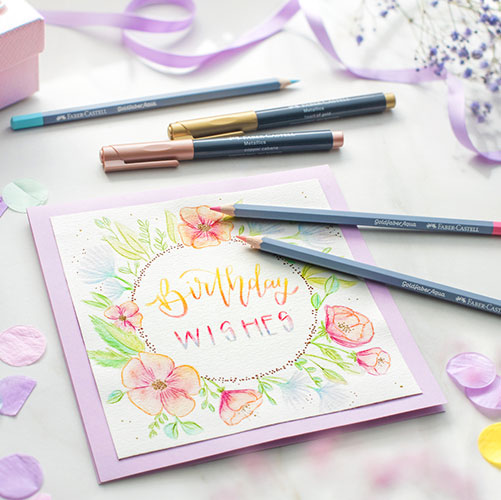 Акварелни моливи Goldfaber Faber-Castell