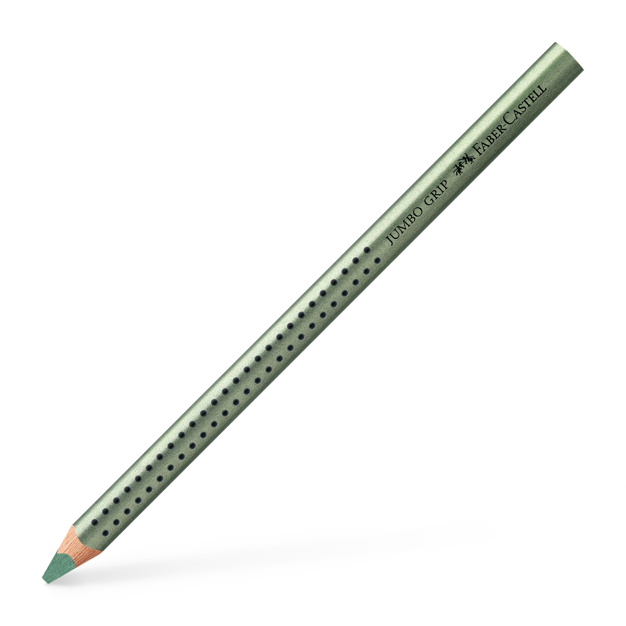 Цветни моливи Jumbo Grip металик Faber-Castell