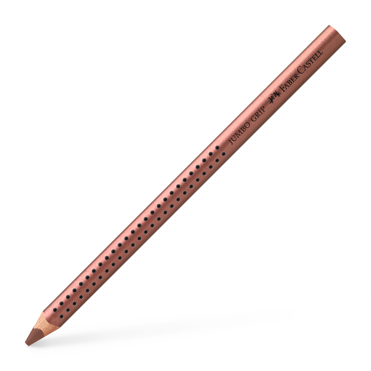 Цветни моливи Jumbo Grip металик Faber-Castell