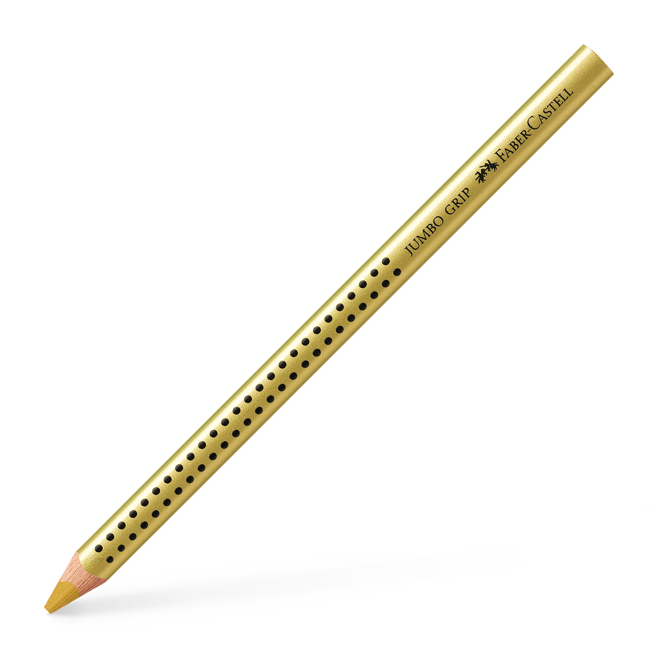 Цветни моливи Jumbo Grip металик Faber-Castell