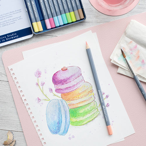 Акварелни моливи Goldfaber Faber-Castell
