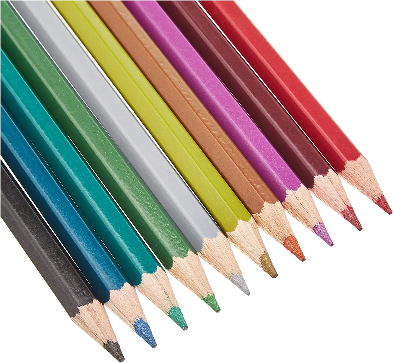 Цветни моливи металик Faber-Castell