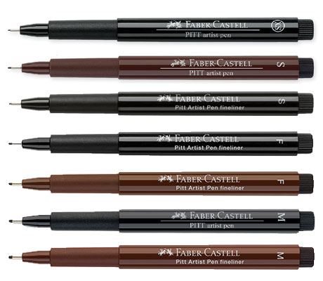 Тънкописци PITT Artist Pen Faber-Castell