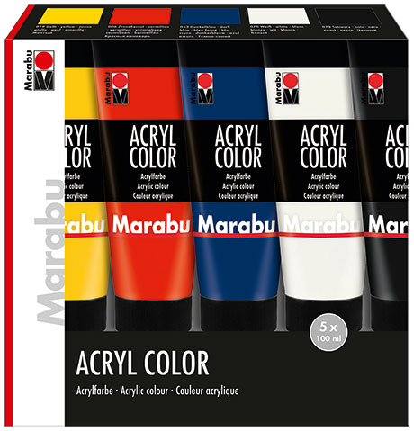 Акрилни бои Acryl Color комплект 