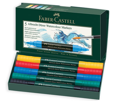 Акварелни маркери Albrecht Durer комплекти Faber-Castell
