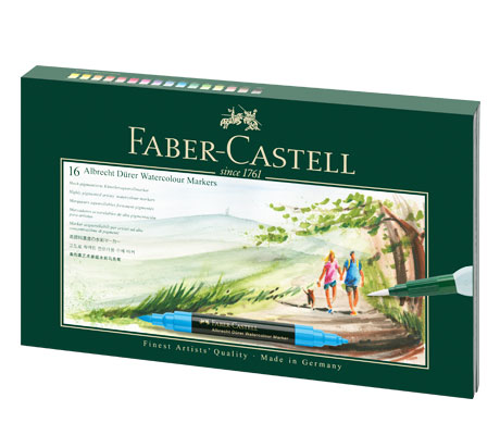 Акварелни маркери Albrecht Durer комплекти Faber-Castell
