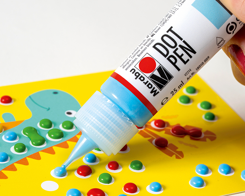 Контур за рисуване на точки Dot Pen комплекти за деца 