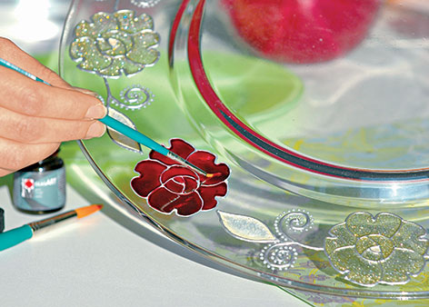Боя за стъкло - витражна Glas ART