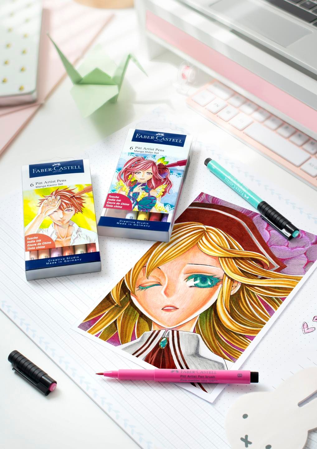 Комплекти Manga&Comic Faber Castell PITT Artist Pen Маркери и тънкописци