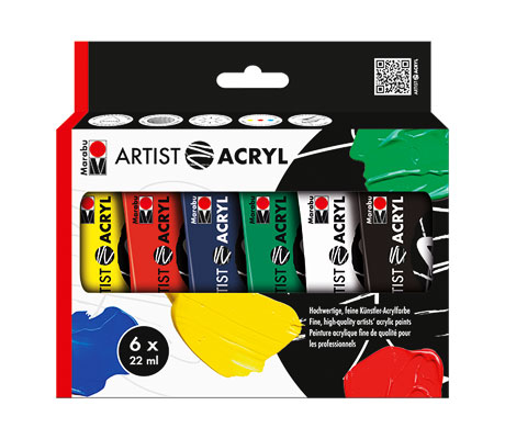 Акрилни бои за художници комплекти Artist Acryl