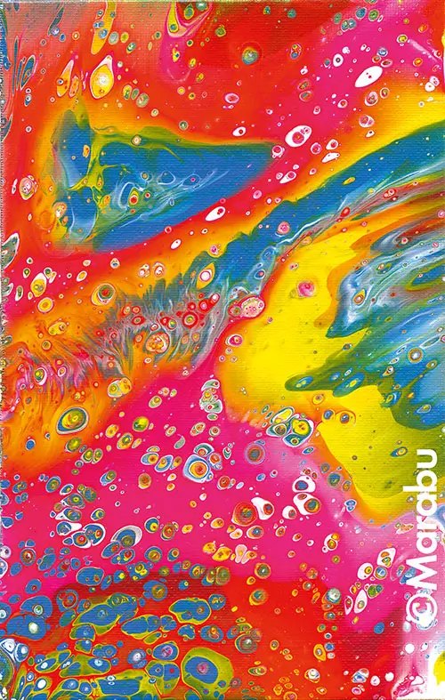 Акрилни бои с разливащ Pouring ефект комплекти Super Cell Pouring Mix
