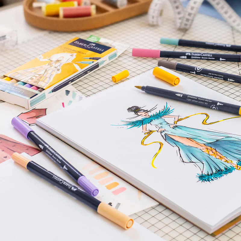 Sketch маркери на алкохолна основа Faber-Castell 