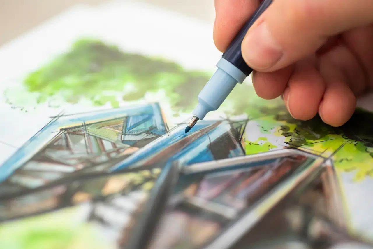 Sketch маркери на алкохолна основа Faber-Castell 