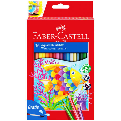 Акварелни моливи за деца Faber-Castell 