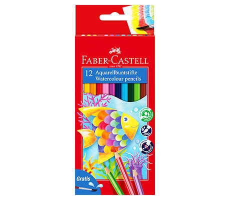 Акварелни моливи за деца Faber-Castell 