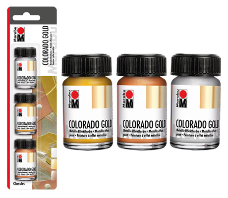 Металикова боя Colorado Gold комплекти Marabu