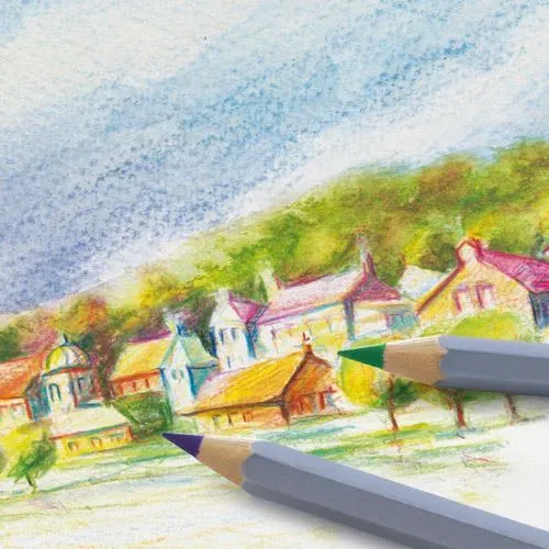 Акварелни моливи Goldfaber Faber-Castell